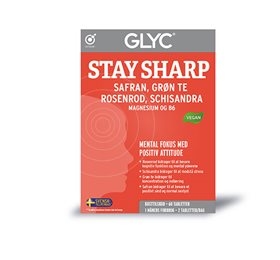 Glyc Stay Sharp 60 tabletter